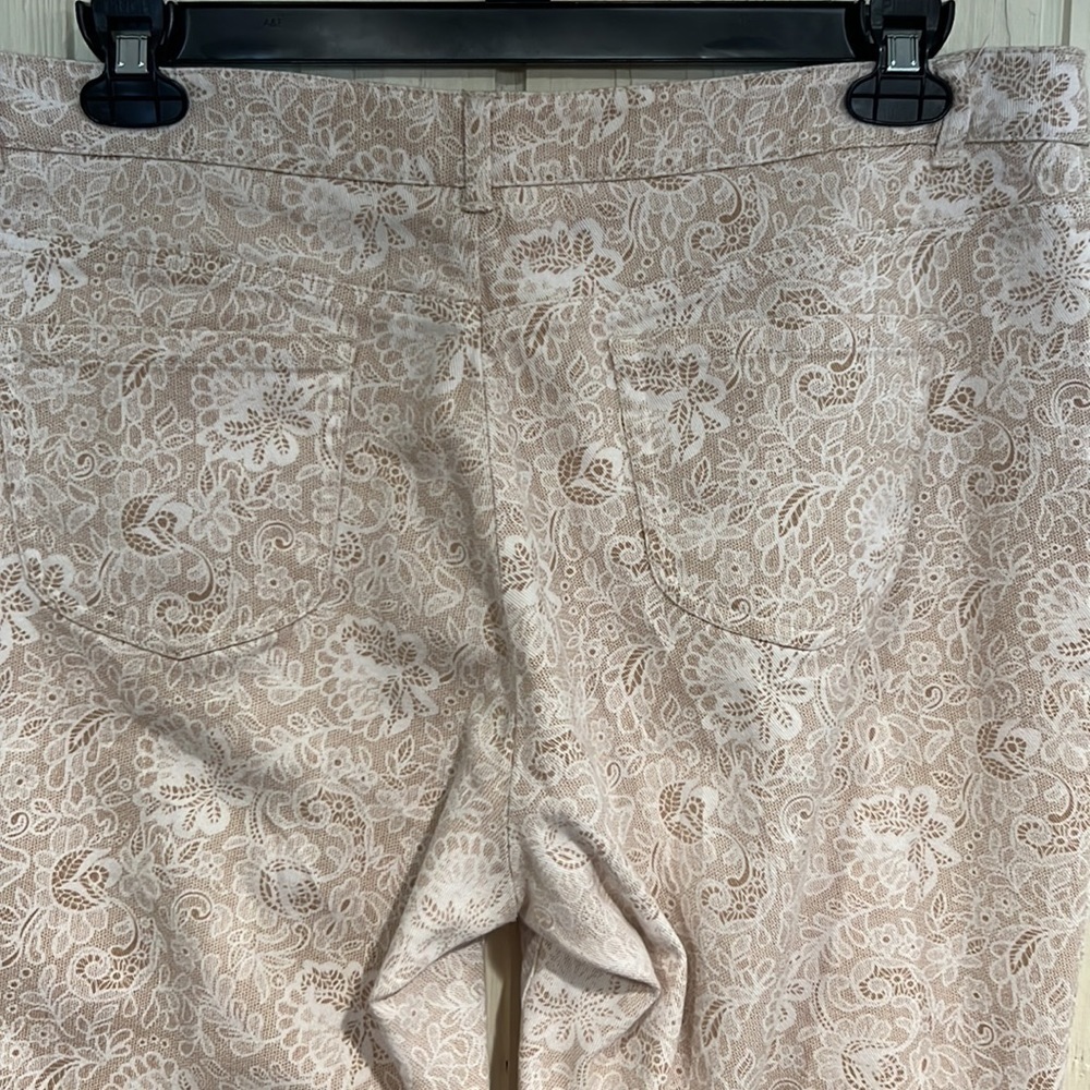 Laura Ashley Crop Pants Size 16 Five Pocket - Picture 4 of 10